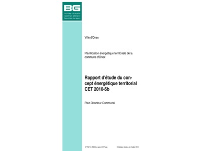 Concept énergétique territorial-rapport-2013-ville-onex