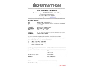 Formulaire de préinscription équitation_périscolaire 23-24