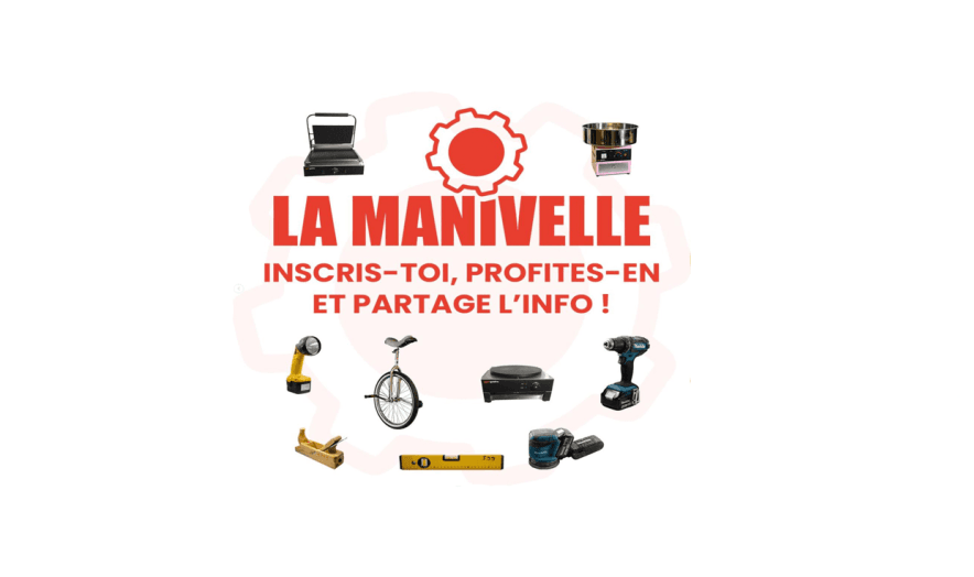 Manivelle location d'objets